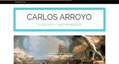 Desktop Screenshot of carlosarroyo.info